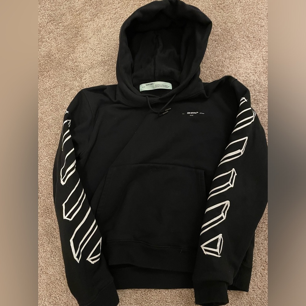 Off-White Hoodie 2018 Marker Logo